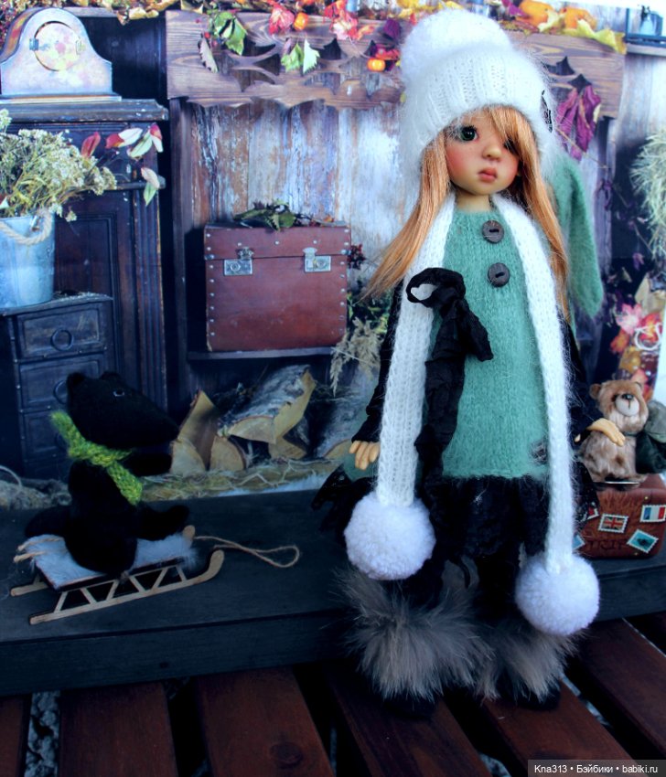 Наша фотосессия-2 для кукол Кайе Виггс миниформата 35 см