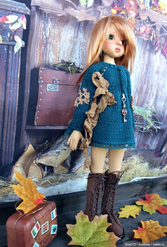 Наша фотосессия-2 для кукол Кайе Виггс миниформата 35 см