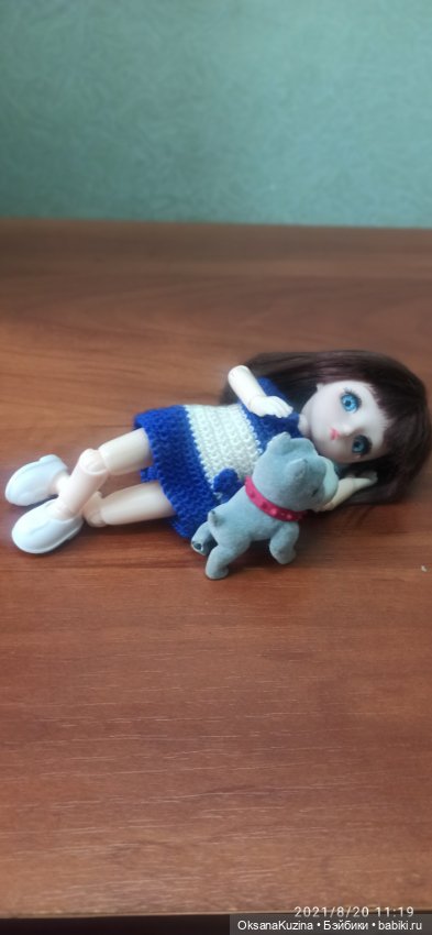 Девочка и пёс — Куклы Baboliy (Баболи (фото 10)