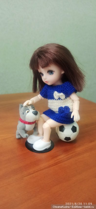 Девочка и пёс — Куклы Baboliy (Баболи (фото 6)