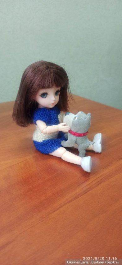 Девочка и пёс — Куклы Baboliy (Баболи (фото 9)