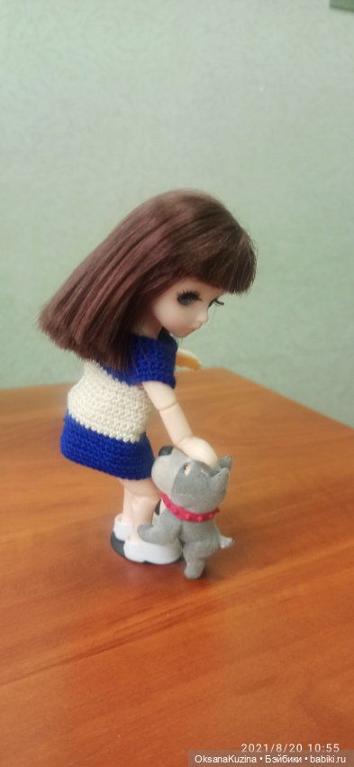 Девочка и пёс — Куклы Baboliy (Баболи (фото 2)