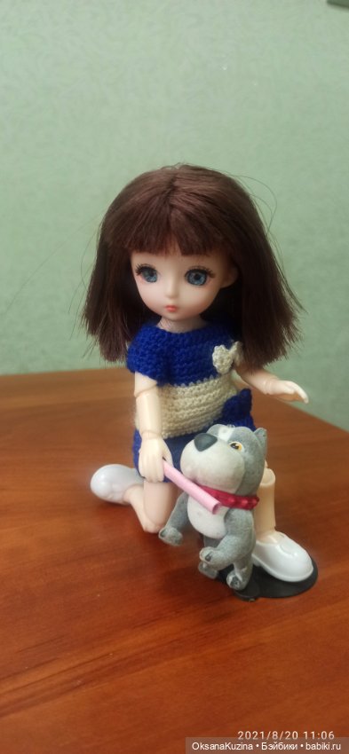 Девочка и пёс — Куклы Baboliy (Баболи (фото 4)