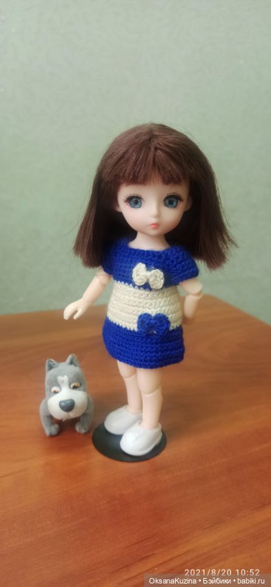 Девочка и пёс — Куклы Baboliy (Баболи
