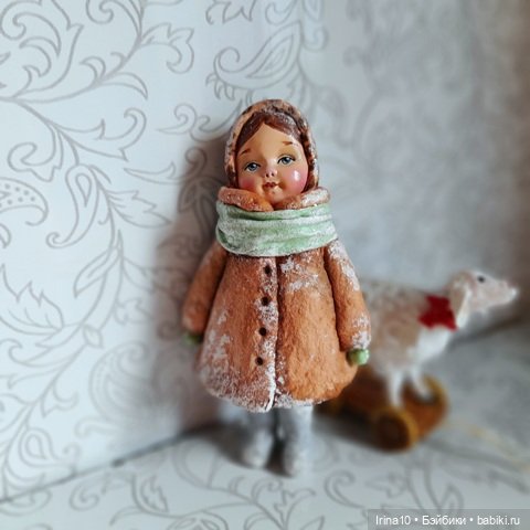 Новые ватные игрушки — Ватные игрушки на елку: ретро