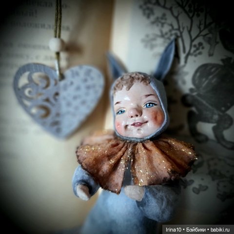 Новые ватные игрушки — Ватные игрушки на елку: ретро