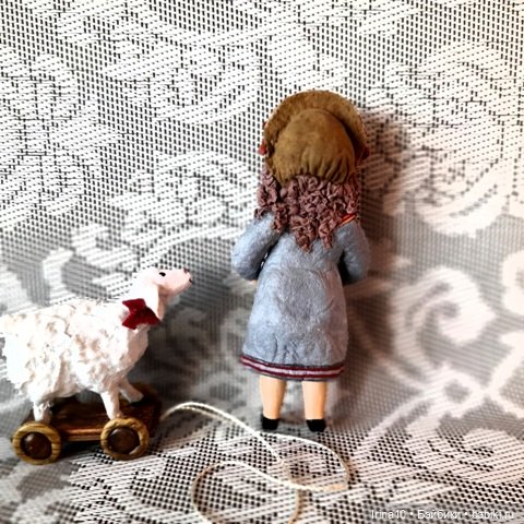 Новые ватные игрушки — Ватные игрушки на елку: ретро