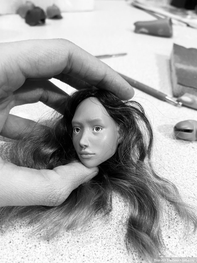 Новое тело и лица для кукол 39 см