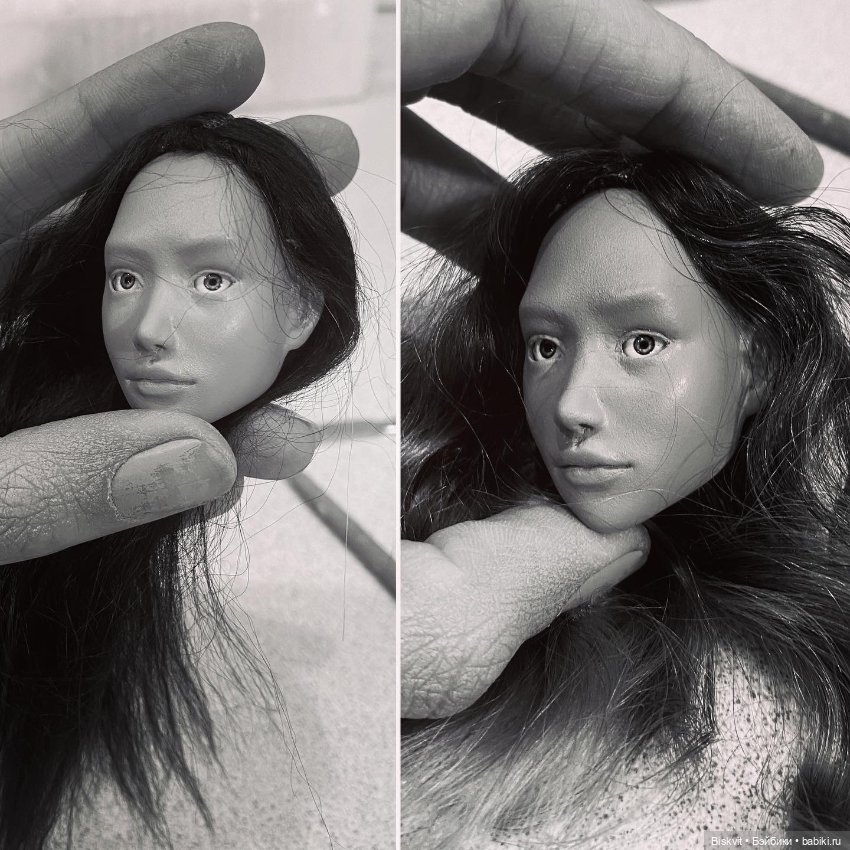 Новое тело и лица для кукол 39 см