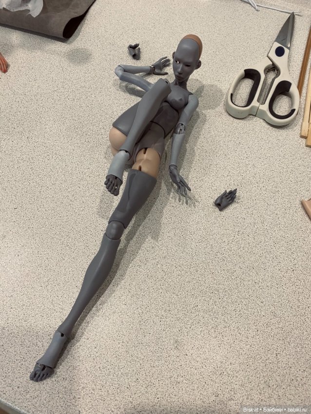 Новое тело и лица для кукол 39 см (фото 2)