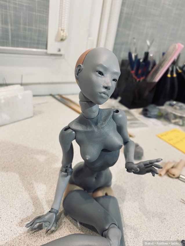 Новое тело и лица для кукол 39 см