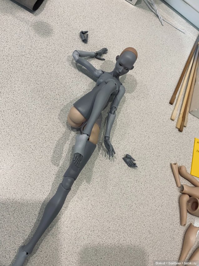 Новое тело и лица для кукол 39 см