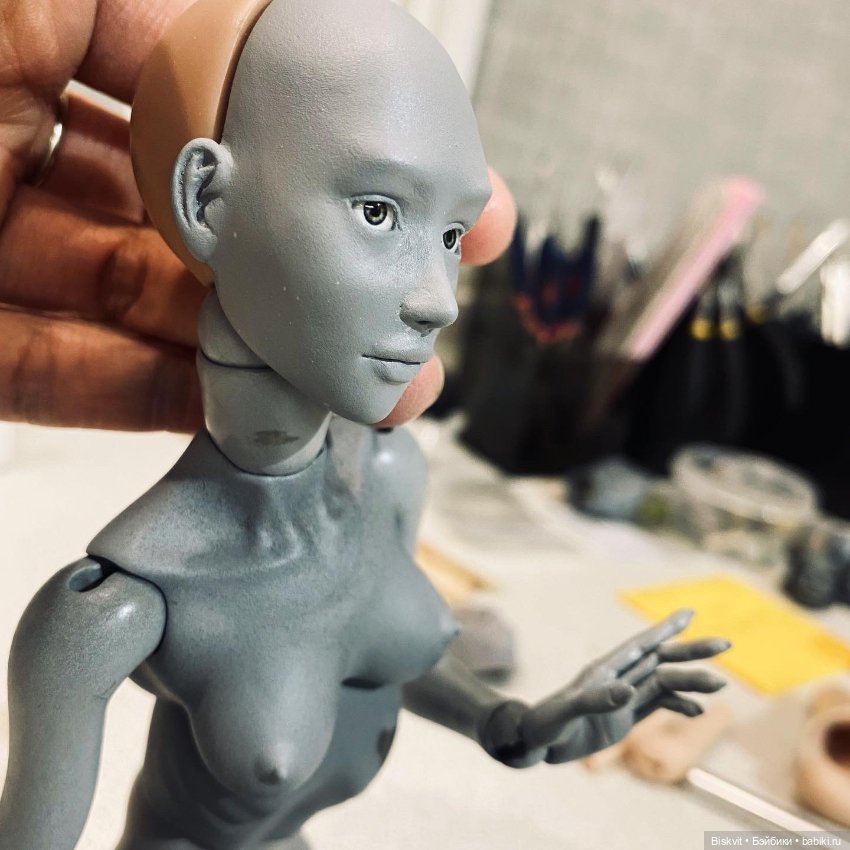 Новое тело и лица для кукол 39 см