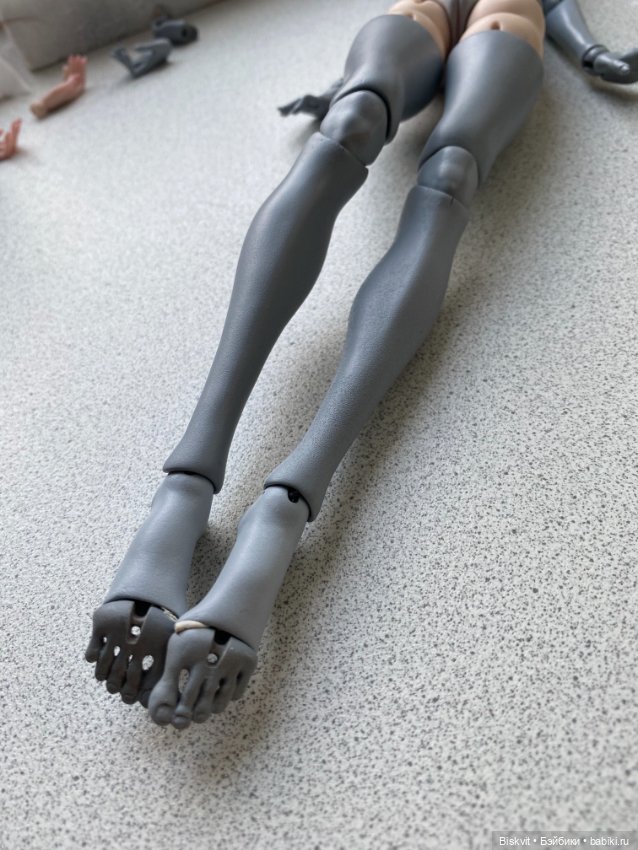 Новое тело и лица для кукол 39 см