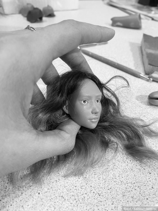 Новое тело и лица для кукол 39 см