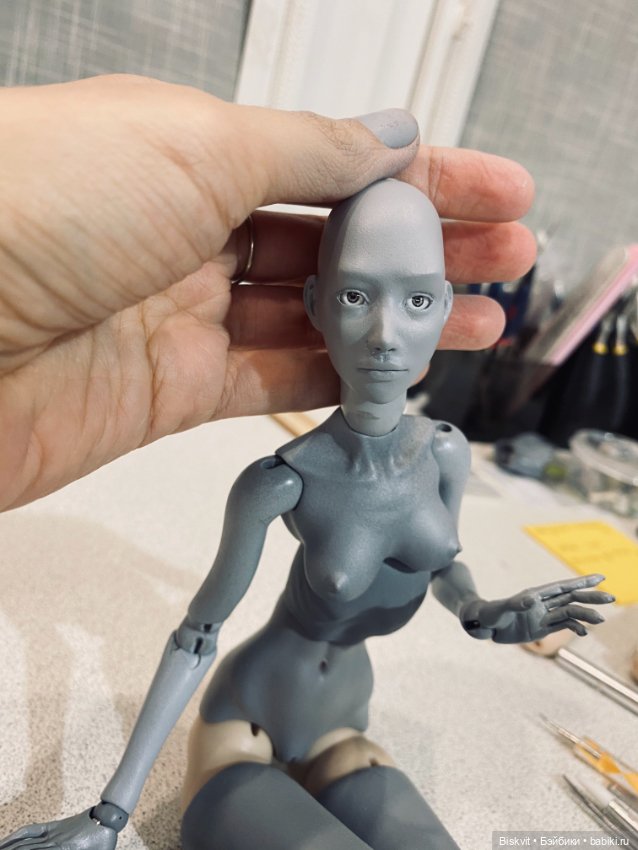 Новое тело и лица для кукол 39 см