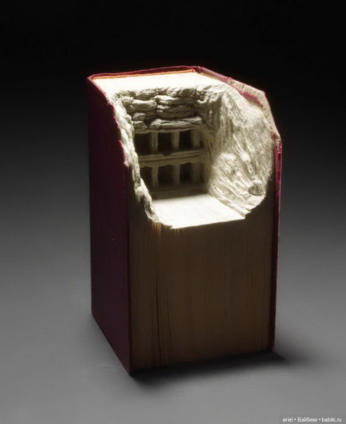 Книжные скульптуры Guy Laramee (фото 5)