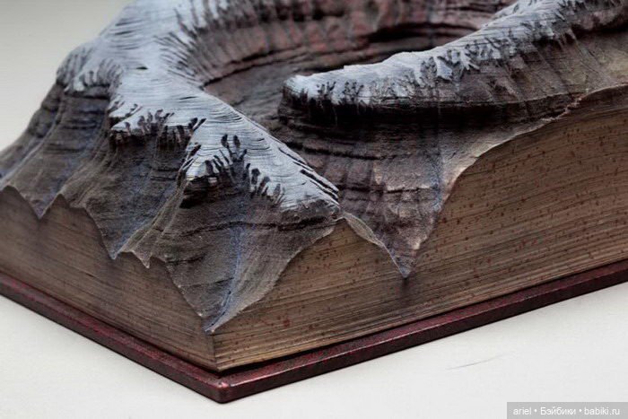 Книжные скульптуры Guy Laramee (фото 4)