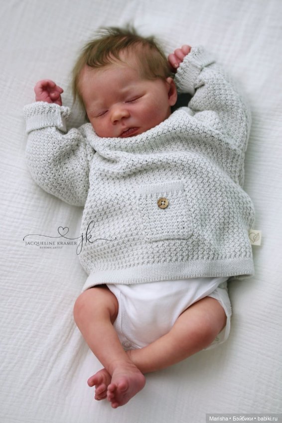 Realborn Hudson by Bountiful Baby, автор куклы Jacqueline Kramer (фото 8)