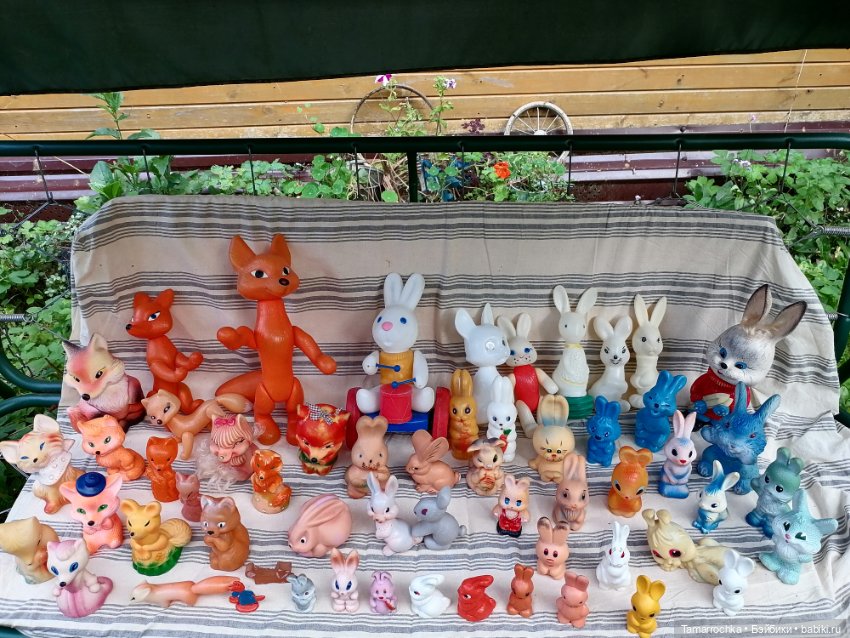 Моя коллекция лис и зайцев