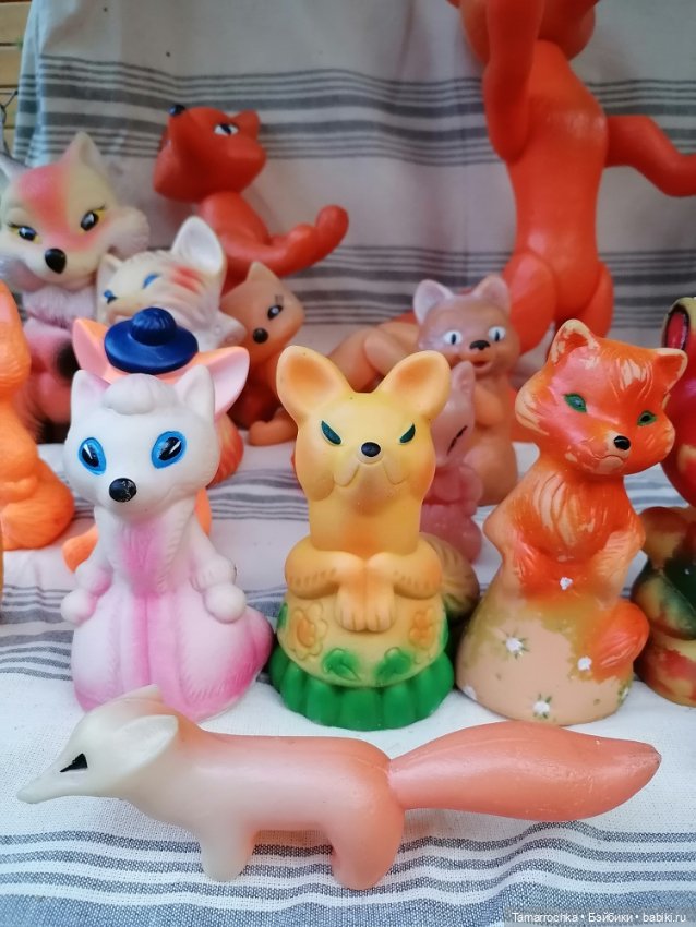 Моя коллекция лис и зайцев
