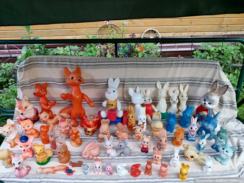 Моя коллекция лис и зайцев