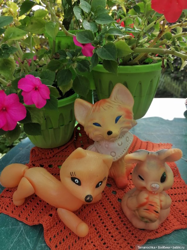 Моя коллекция лис и зайцев