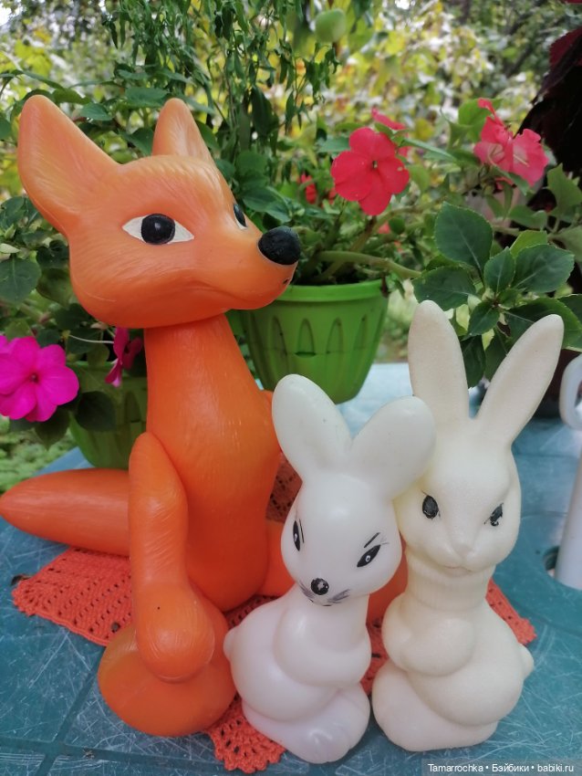 Моя коллекция лис и зайцев