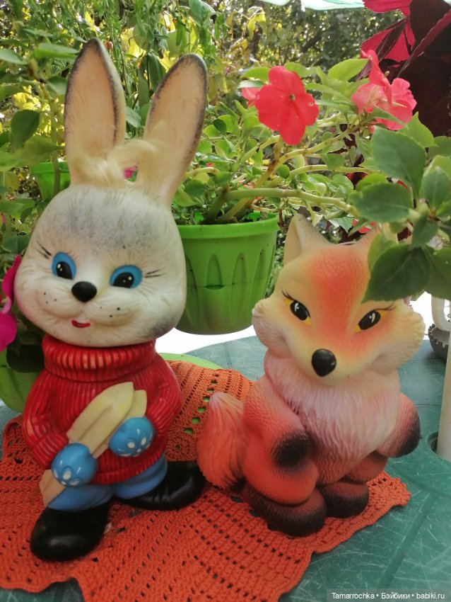 Моя коллекция лис и зайцев