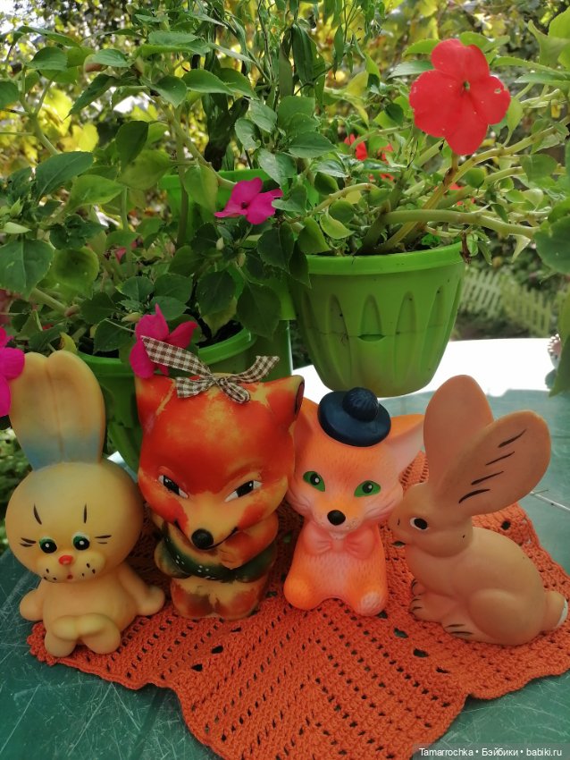 Моя коллекция лис и зайцев