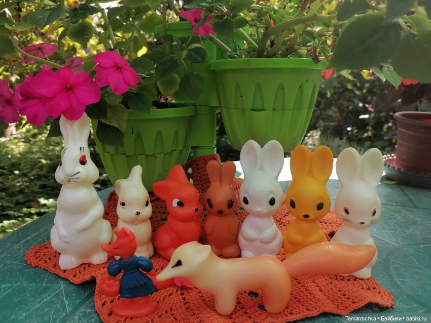 Моя коллекция лис и зайцев