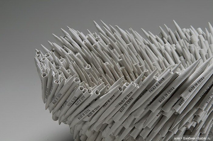 Книжные скульптуры от Jacqueline Rush Lee (фото 8)