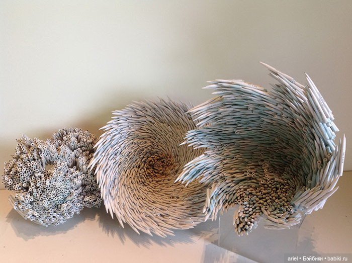 Книжные скульптуры от Jacqueline Rush Lee (фото 7)