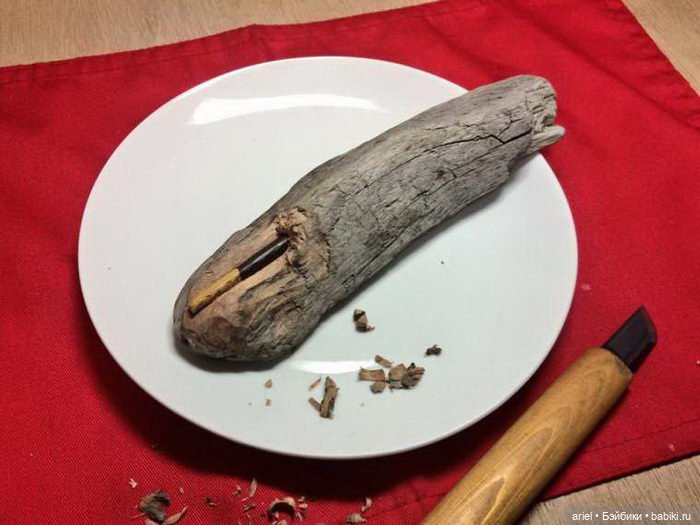 Деревянная еда Seiji Kawasaki