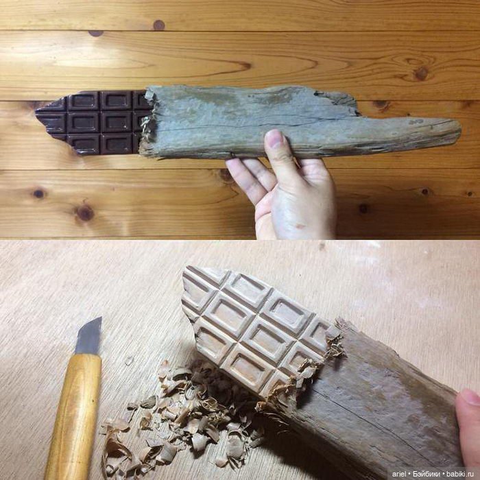 Деревянная еда Seiji Kawasaki (фото 4)