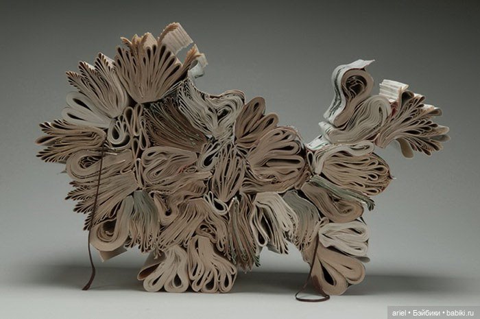 Книжные скульптуры от Jacqueline Rush Lee