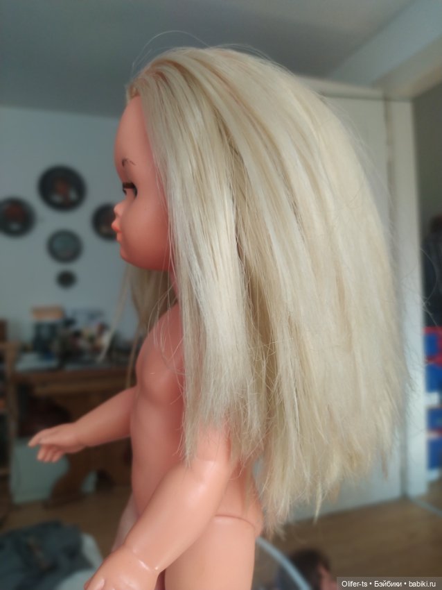 Что делать с волосами куклы Göbel (фото 3)