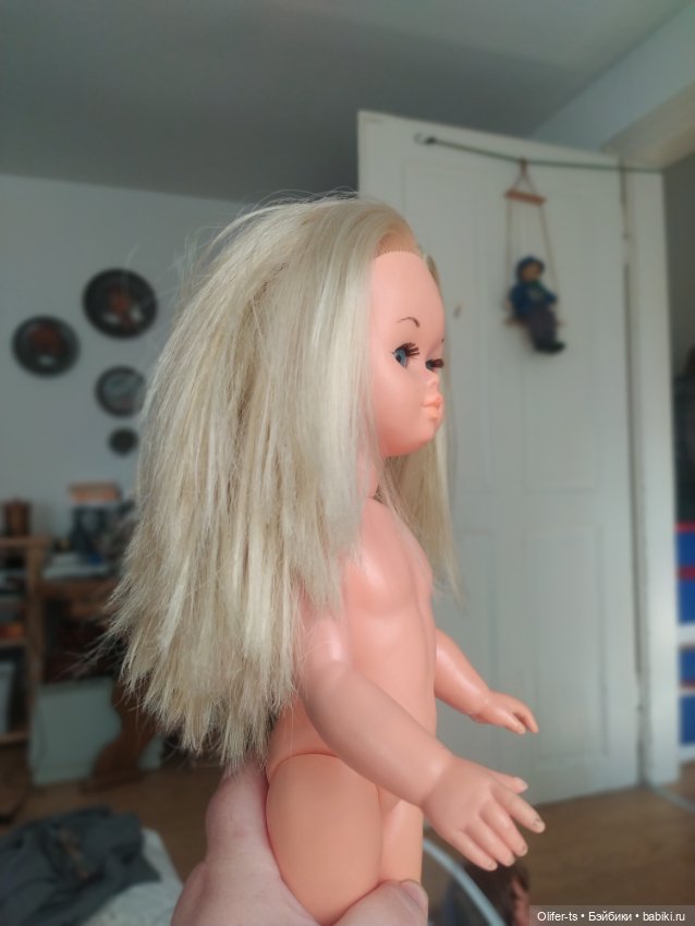 Что делать с волосами куклы Göbel (фото 2)