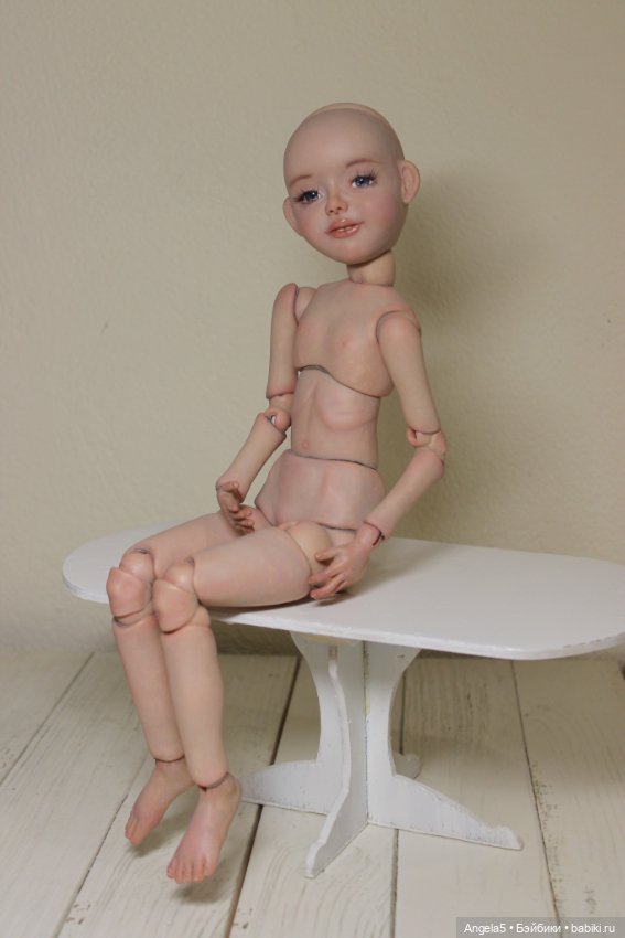 Алекса. Авторская шарнирная кукла