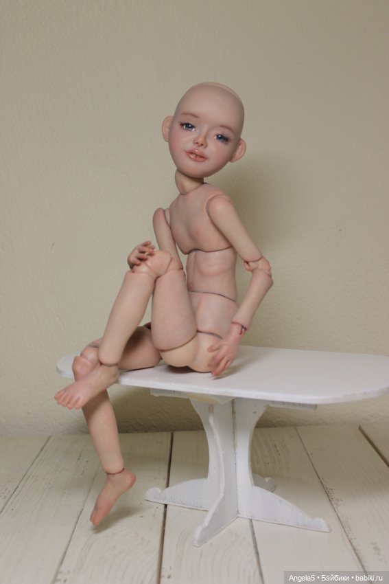 Алекса. Авторская шарнирная кукла