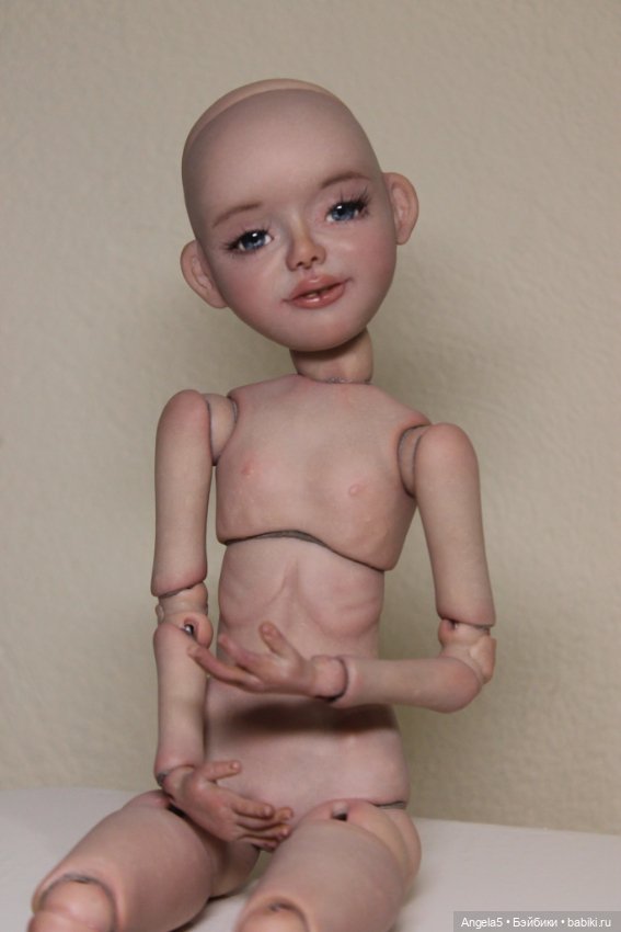 Алекса. Авторская шарнирная кукла