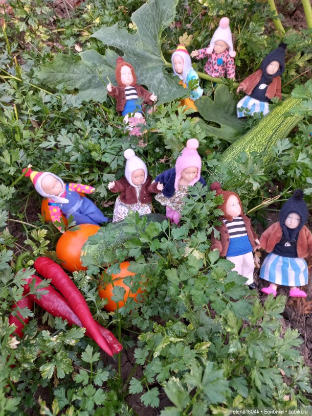 Собираем урожай — Куклы Минимир (Minimir): Пупсы 7 и 11 см