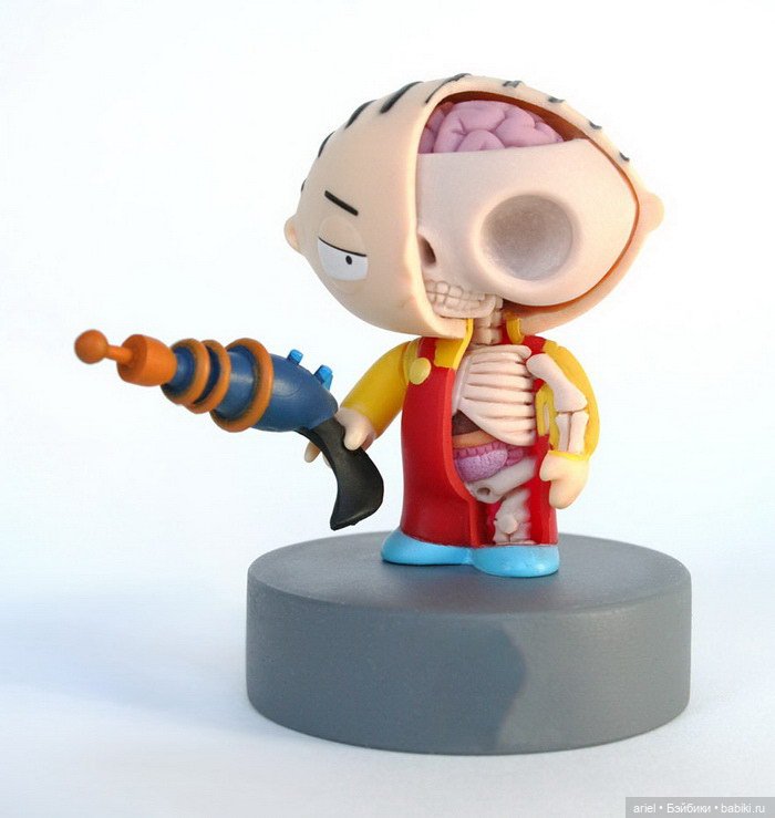 Анатомические скульптуры Jason Freeny