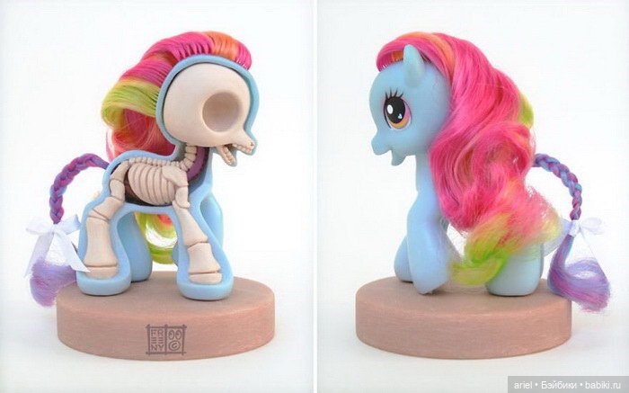 Анатомические скульптуры Jason Freeny