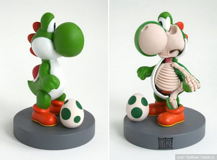 Анатомические скульптуры Jason Freeny