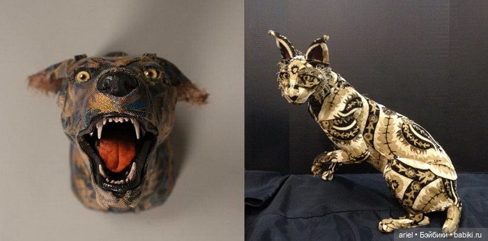 Тряпичные чучела животных Kelly Rene Jelinek (фото 4)