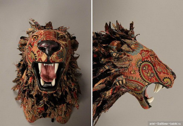 Тряпичные чучела животных Kelly Rene Jelinek (фото 7)