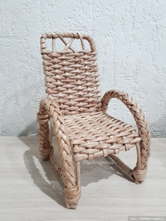 Плетёное кресло для Баболи