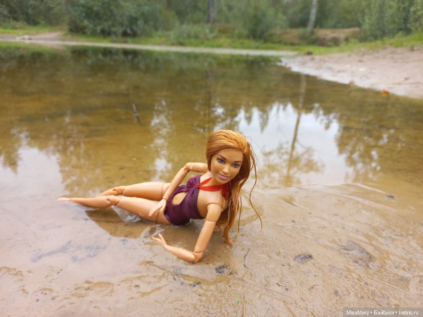 Оксана на пляже — Куклы Barbie (Барби): Looks (фото 2)