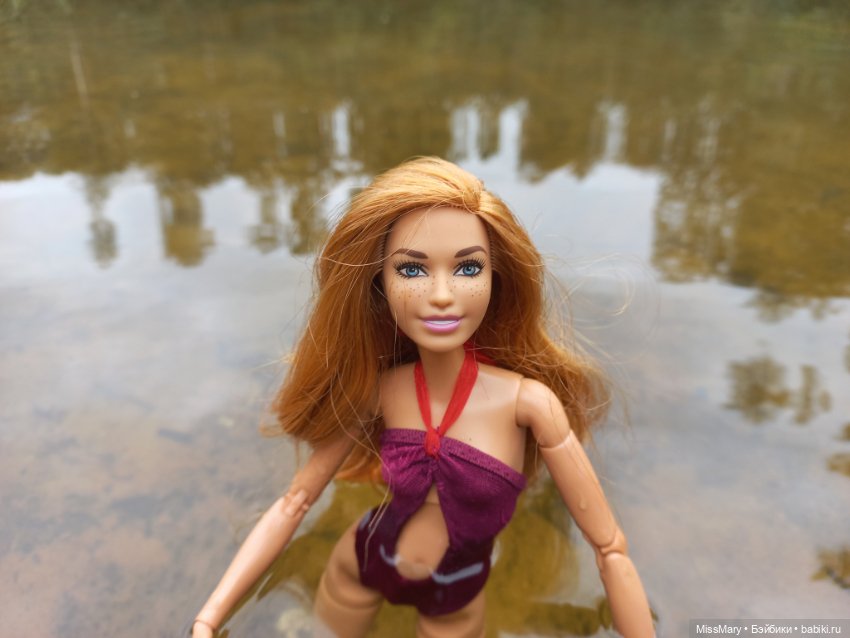 Оксана на пляже — Куклы Barbie (Барби): Looks